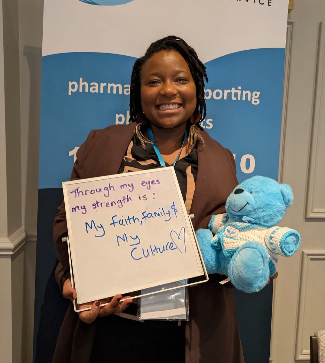 Tinu’s strength is her faith, family and her culture! 💙 <a href="/PSA_National/">PSA</a>  #CPC25 #CPC2025