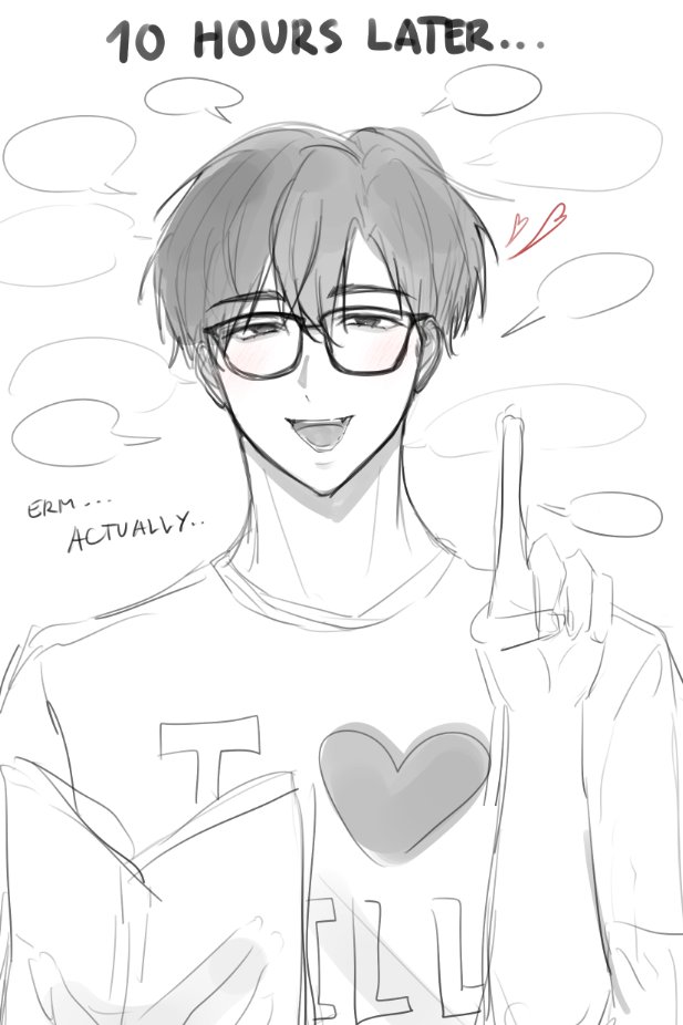 i was supposed to draw my nerd oc but i suddenly remembered nerd ivan