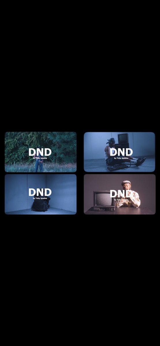 tobyspades's tweet photo. DND OFFICIAL VIDEO OUT
Show love 🥲🖤🙏🏽
https://t.co/qxv13L7bZv https://t.co/iT4NAdCVRl