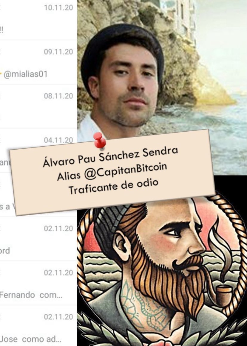 <a href="/Capitana_espana/">Muy.Mona/🇪🇸💚</a> - Tu foto es del fotografo Simon Emmett
- Cuando te hiciste foto en el reflejo salía un hombre
- Mentiste sobre tu padre (y más cosas)
- Y Capitan Bitcoin es Álvaro Pau Sánchez 

Si sois valientes para insultar y mentir, sedlo para dar la cara 😘