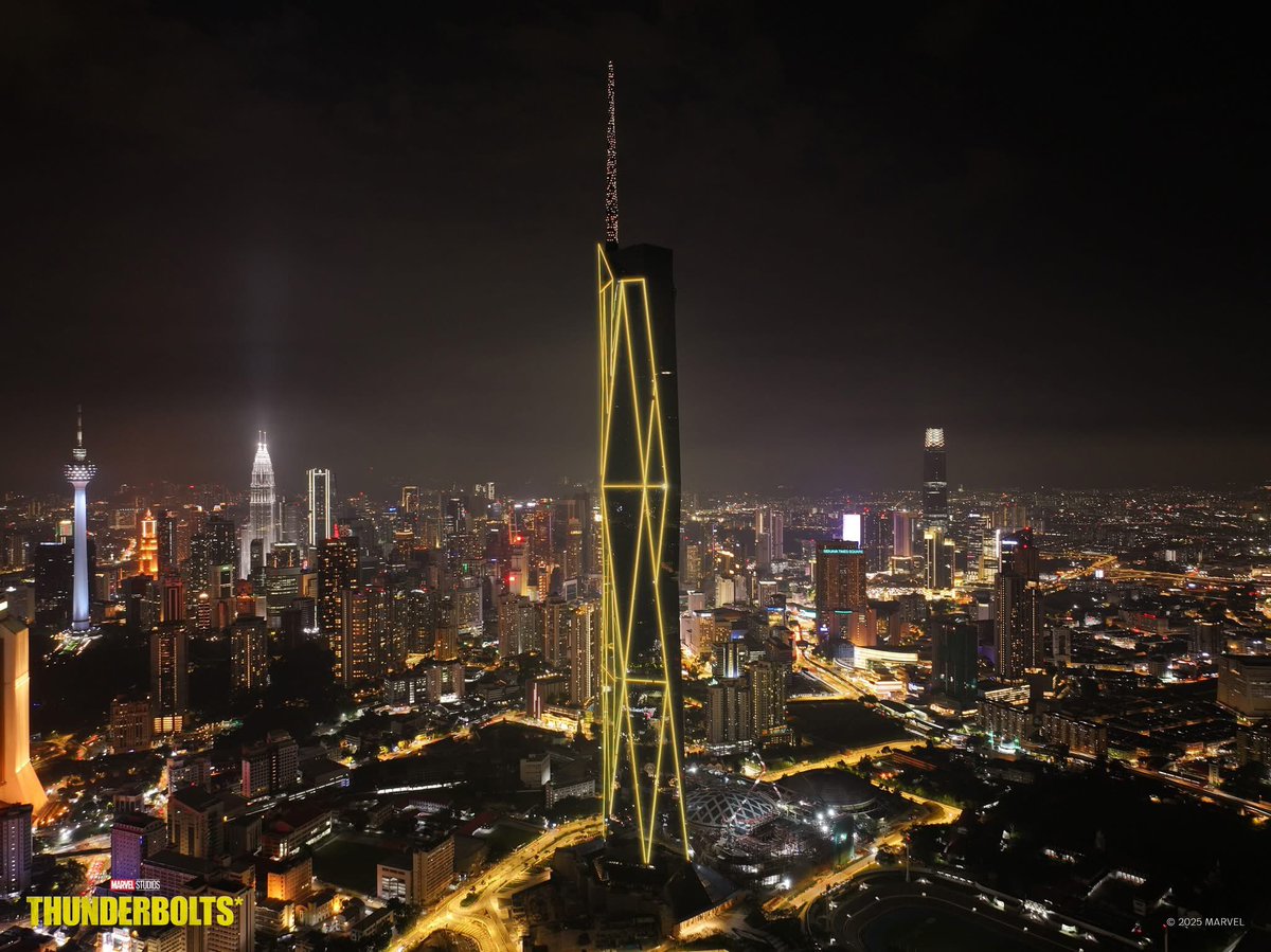 Xavier Naxa (@xaviernaxa) on Twitter photo Besar impak #ThunderboltsMY terhadap Malaysia 🇲🇾 dari segi ekonomi. Jika sebelum ini Burj Khalifa sering menjadi lokasi pembikin filem
Tak mustahil, Menara Merdeka 118 bakal menjadi tumpuan penggambaran untuk filem Hollywood kelak. Terima kasih <a href="/MarvelMalaysia/">Marvel Studios Malaysia</a>
#Malaysia Besar impak #ThunderboltsMY terhadap Malaysia 🇲🇾 dari segi ekonomi. Jika sebelum ini Burj Khalifa sering menjadi lokasi pembikin filem
Tak mustahil, Menara Merdeka 118 bakal menjadi tumpuan penggambaran untuk filem Hollywood kelak. Terima kasih <a href="/MarvelMalaysia/">Marvel Studios Malaysia</a>
#Malaysia
