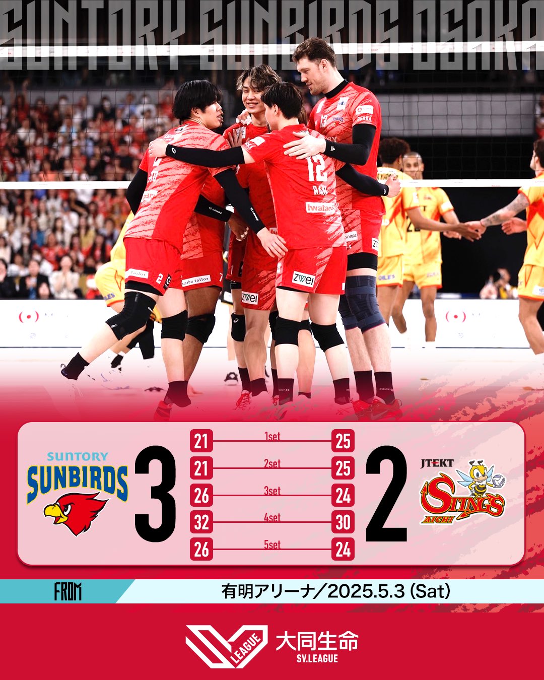 やっち　サントリーサンバーズ ◤お知らせ◢ 昨日の発表の通り、#藤中謙也 選手が新たに