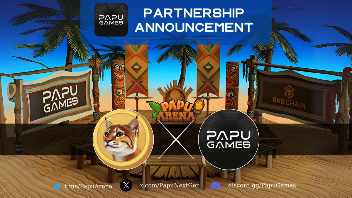 PAPU GAMES (@papunextgen) on Twitter photo 🐱Say a big hello to our new partner <a href="/WildGoldenCat/">Golden Cat</a>;
🎮Players can earn $GCT, 🔄 swap, 💰deposit, 💸 withdraw, and available across all in-game features.
👉#GCT Golden Cat Token($GCT) connects gaming and environmental conservation. This unique approach offers a fun and 🐱Say a big hello to our new partner <a href="/WildGoldenCat/">Golden Cat</a>;
🎮Players can earn $GCT, 🔄 swap, 💰deposit, 💸 withdraw, and available across all in-game features.
👉#GCT Golden Cat Token($GCT) connects gaming and environmental conservation. This unique approach offers a fun and