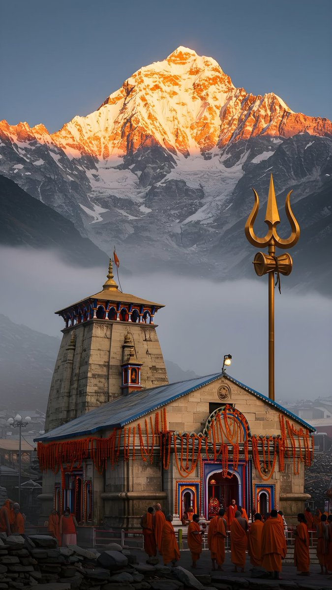desi_thug1's tweet image. Shri Kedarnath Dham 🚩