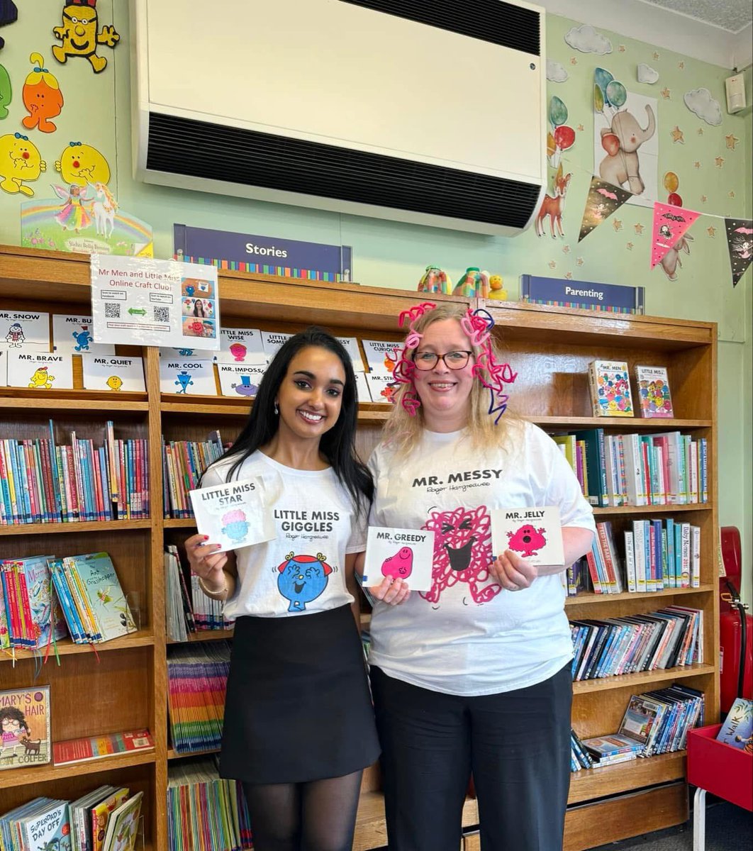 MoleseyLibrary's tweet image. Mr Men and Little Miss Party in Molesey Library at 11am today! Come dressed as your favourite character and enjoy the fun 🥰📚 @SurreyLibraries
