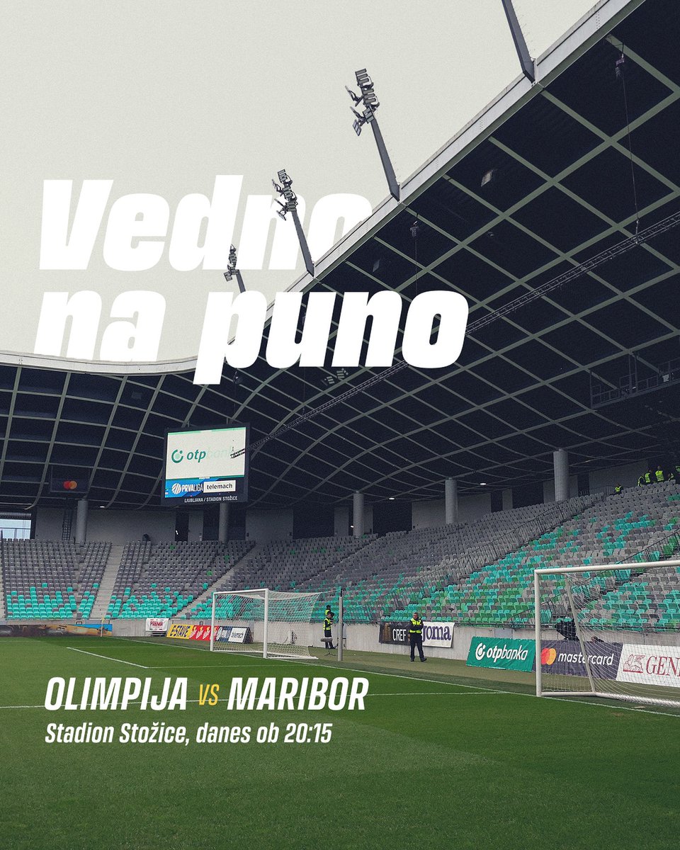 Gremo v Ljubljano. Karte za derbi še na voljo v Vijol’čni Bajti.

#MiSkupajEnoSmo #derbi