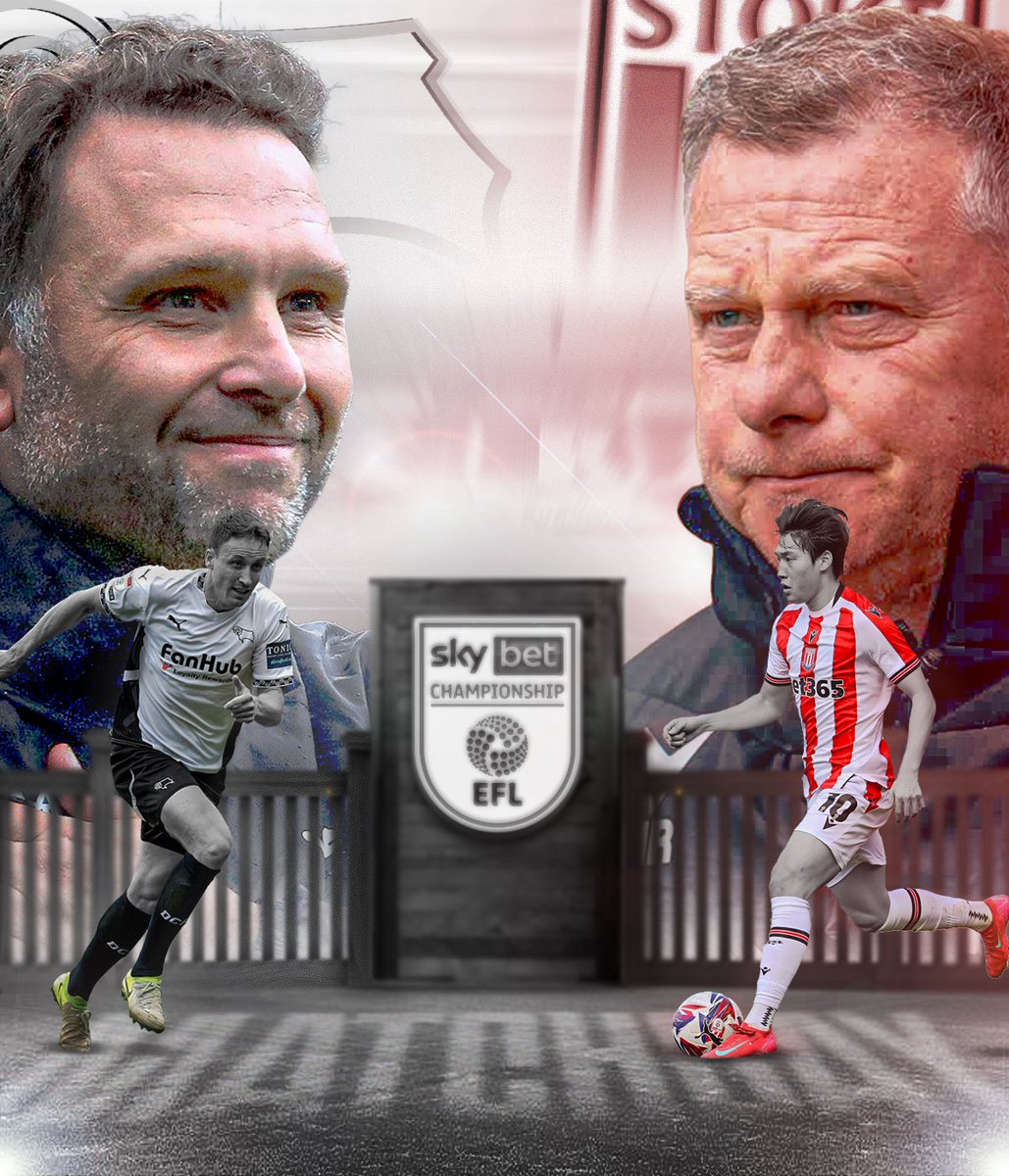 ThePottersView's tweet image. MATCHDAY 🆚 Derby County (A) 

🕒 KICKOFF - 12:30
🏆 EFL Championship GW46
🏟️ Pride Park Stadium   
📺 Sky Sports +

#SCFC | #Potterspundits