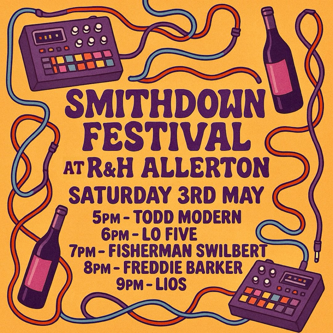 Free gig! Today from 5pm🎣