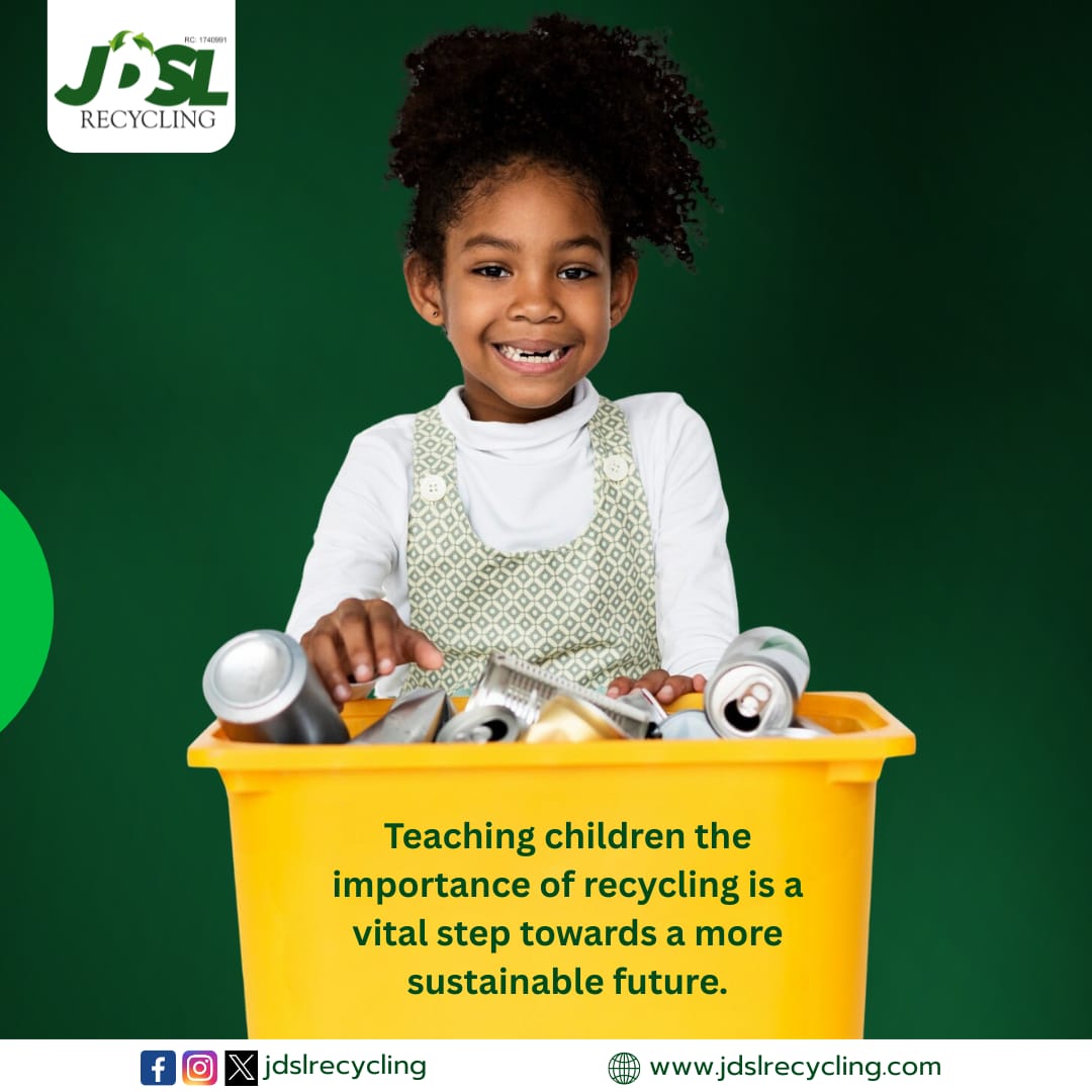 Jdslrecycling's tweet photo. Teaching children the importance of recycling is a vital step towards a more sustainable future.

#Recycling
#Recycle
#WasteToWealth https://t.co/Jbw5MHhxQp
