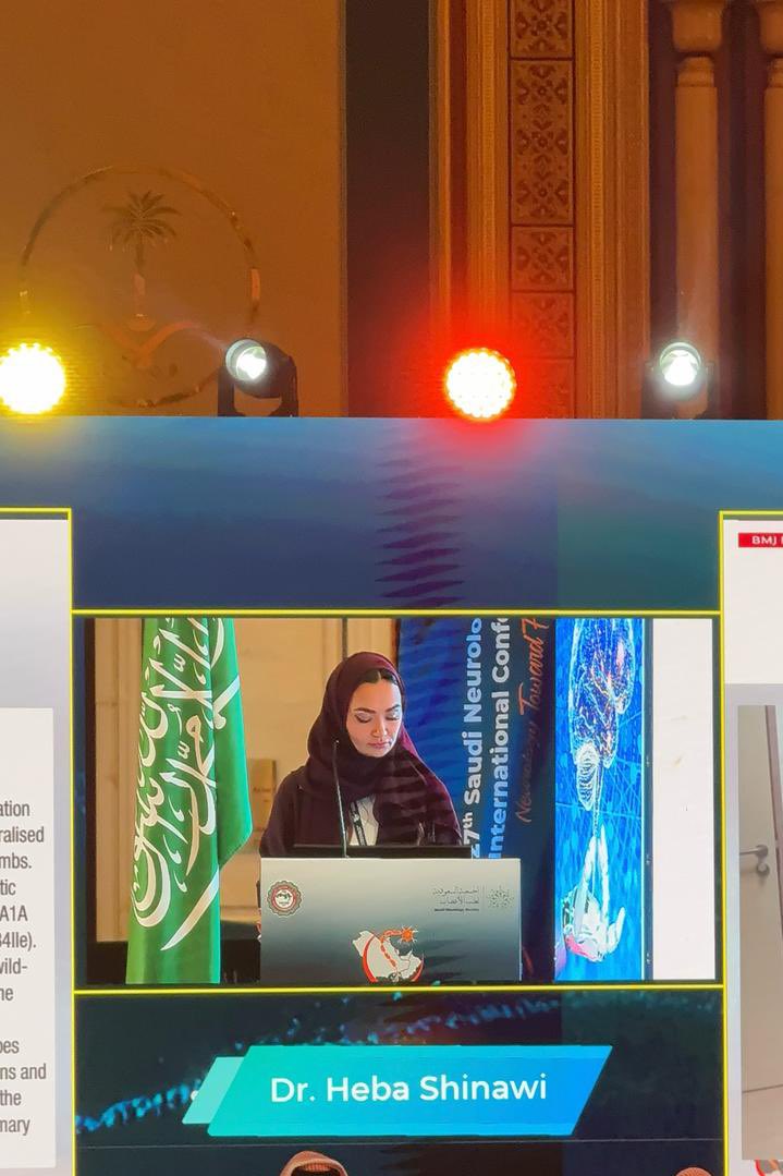 I had the pleasure of presenting a talk on different faces of dystonia at the 27th International Saudi Neurology Conference. 
Many thanks to the organizing committee for their outstanding work, it was a pleasure reconnecting with colleagues and fellow neurologists from the region
