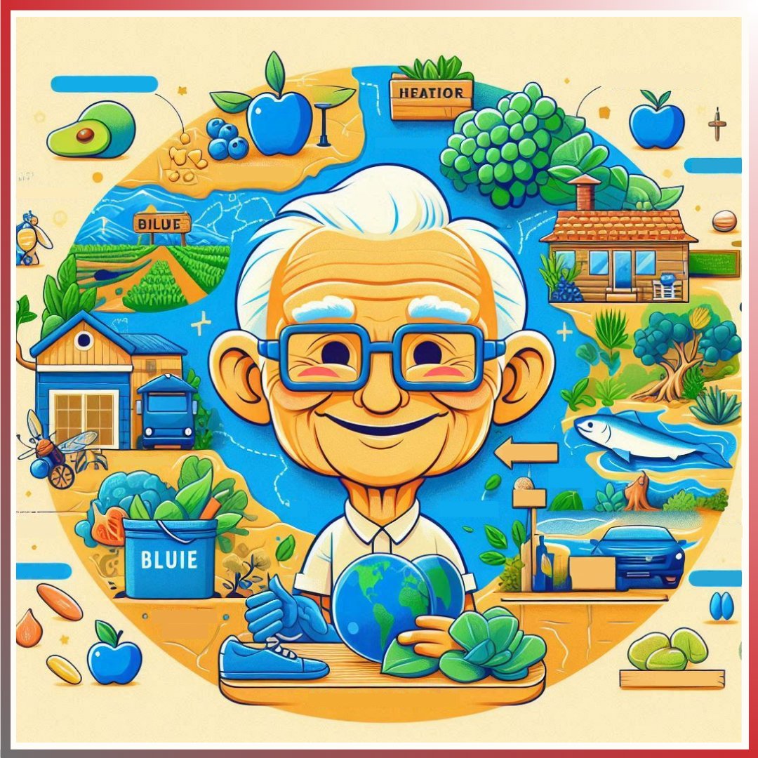 الحمية الزرقاء (Blue Zones Diet): لماذا يعيش هؤلاء الناس أكثر من 100 عام؟

تُعد "المناطق الزرقاء" (Blue Zones) ظاهرة فريدة في علم التغذية وطول العمر، وهي مصطلح أطلقه الباحث دان بويتنر وفريقه لوصف المناطق الجغرافية التي يعيش فيها عدد كبير من الأشخاص لأكثر من 100 عام بصحة جيدة،