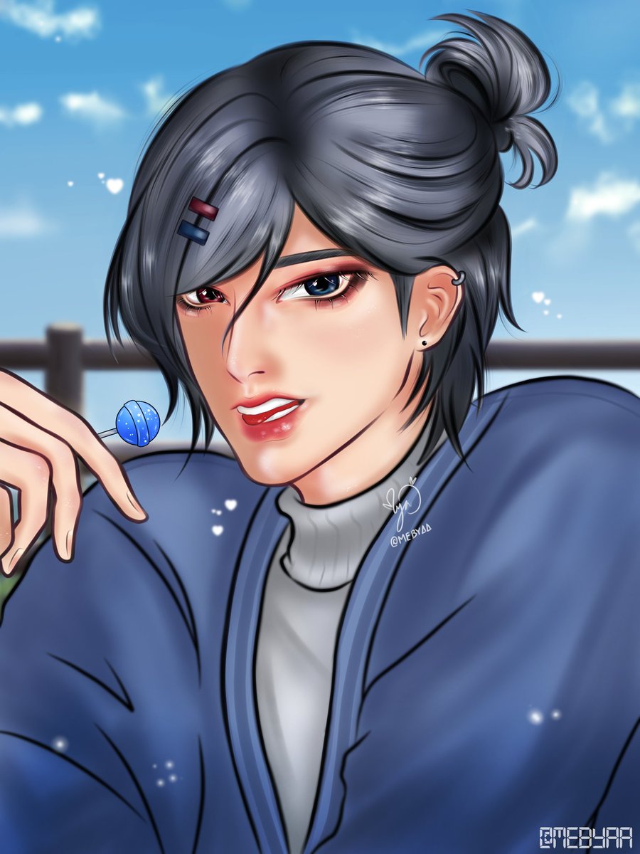 ugghh Love~💙✨ <a href="/ifionn28/">Fionn 🐾</a> 

#Mebyaart #fioncanvas #art