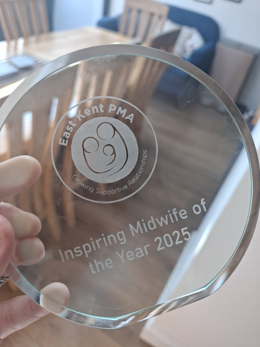 So overwhelmed and grateful to receive this yesterday. Thank you to anyone who nominated me, and thank you to the amazing leaders for the great opportunities I have been given <a href="/EKMaternity/">East Kent Maternity</a> <a href="/CudjoeMC/">Michelle Cudjoe</a> <a href="/SarahHa88622902/">Sarah Hayes</a> #idm25