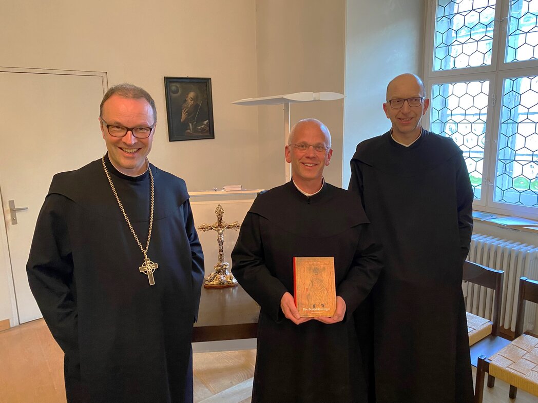 Den #Kloster- #Weg zusammen mit Nov. Carsten gehen: kloster-einsiedeln.ch/information/ak…