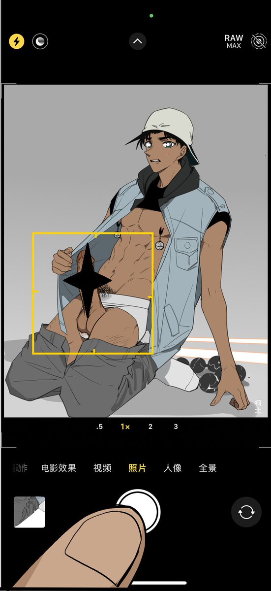 【c615】柯北-服部平次拍照😍!  全集網址Full version:secrw.com/yaoi/5163/