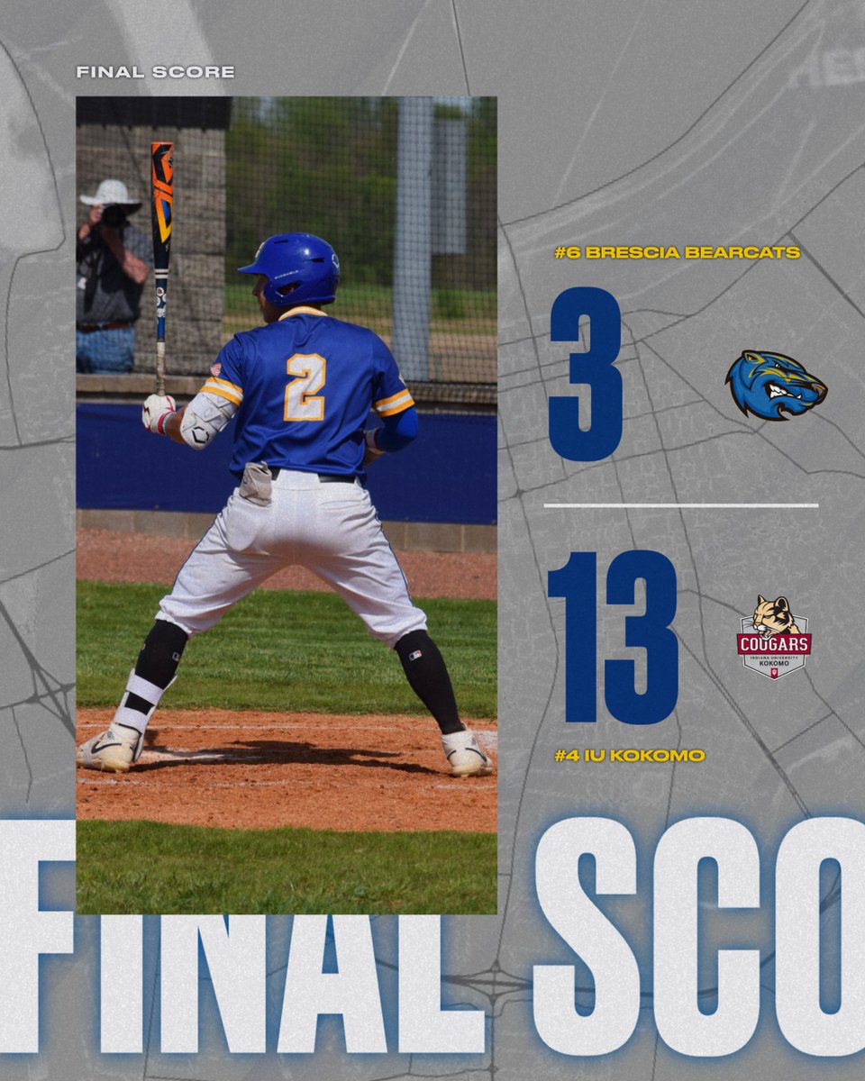 ⚾ The Bearcat's season comes to end in the RSC Tournament. Great year, fellas.

#rightwaytoplay #WelcomeToTheDen