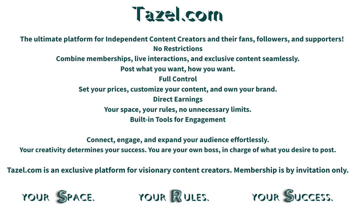 Tazel.com tweet media