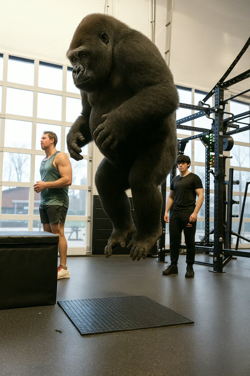Finally got around to testing a gorilla's 10/5 RSI. Any guesses on what he got?