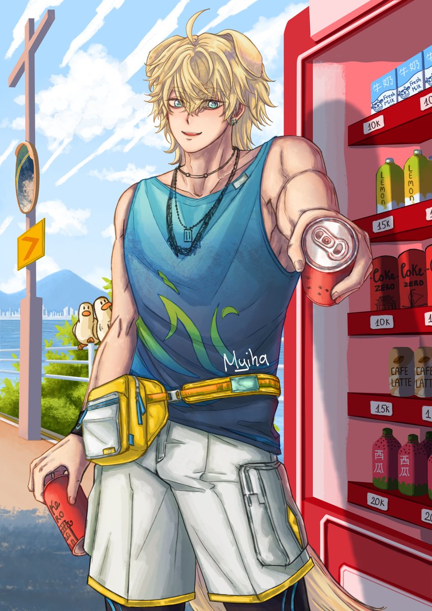 MyihaDan's tweet photo. Golden retriever BF 😘
#tequila #ArknightsFanArt #art https://t.co/3MfmlNJLbb