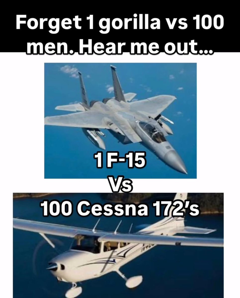 Which one would win?🤔✈️
📸 by reddit/virtue00
Not an ad