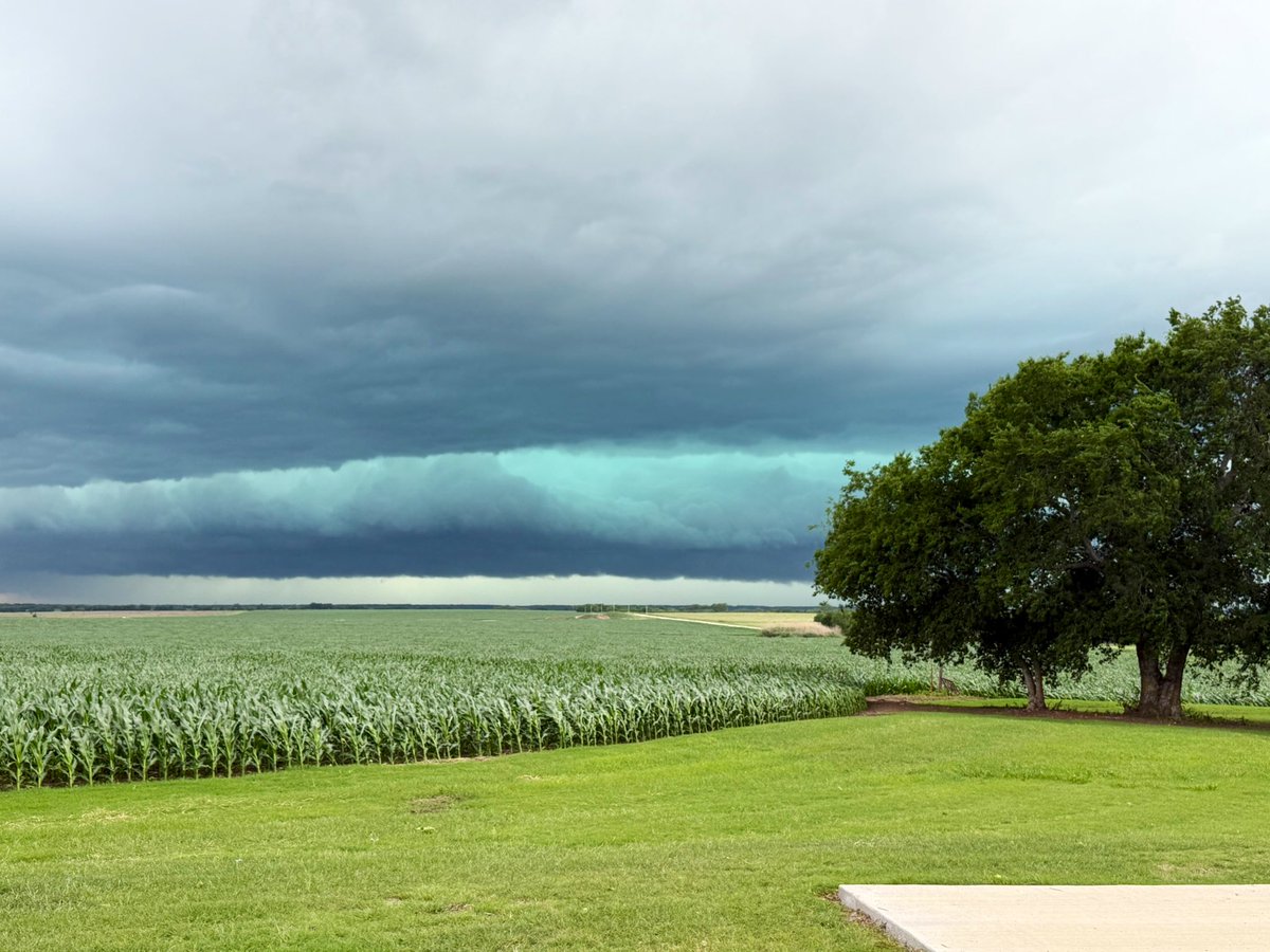 Hail of a storm yesterday