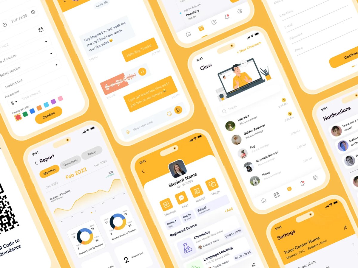 idealrahi's tweet image. EdTech App UI – Tutor &amp;amp; Student Management Mobile App
Just dropped a full EdTech mobile UI concept — chat, reporting, class mgmt, and student dashboards all in one clean app...see morehttps://dribbble.com/shots/20809930-Educ-Digital-Learning
#MobileAppDesign #UIDesign #EdTechApp