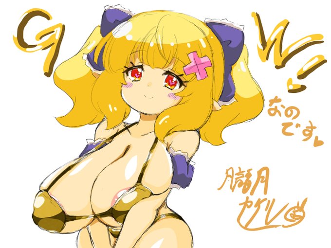あいぱっどでGWローリエちゃん落書き 