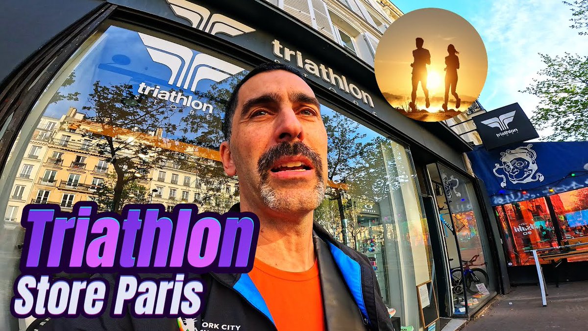 CorrerEhViver's tweet photo. Triathlon Store Paris, loja onde comprei meu Garmin novo. Assista aqui: https://t.co/prjJsoWz72 #triathlon #garmin #paris https://t.co/ML4LPKpGS3