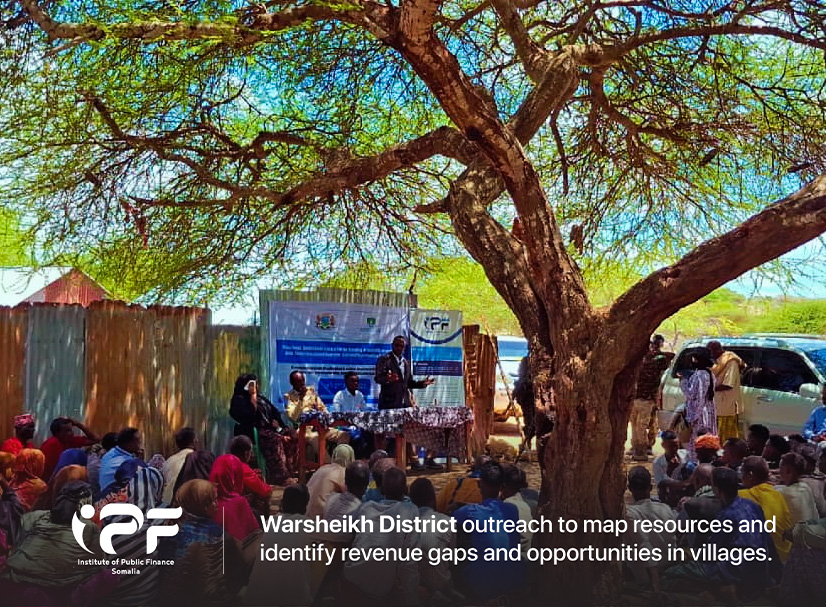 IpfSomali's tweet photo. 📄 IPF Somalia + SOYDEN, backed by #SFFIII, mapped 18 villages in #Warsheikh (19–27 Apr 2025).
Method = FGDs 🗣️ + KIIs 📝 + transect walks—
Findings → Fair, transparent taxes = better water, roads, clinics &amp; trust.
Let’s turn data into action!
#PublicFinance #LocalRevenue https://t.co/6H3XUr3nga