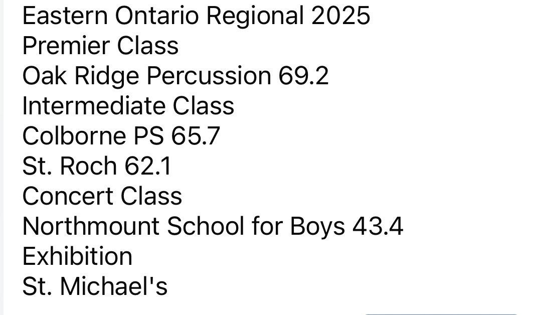 CAN Drumline Assoc. tweet media