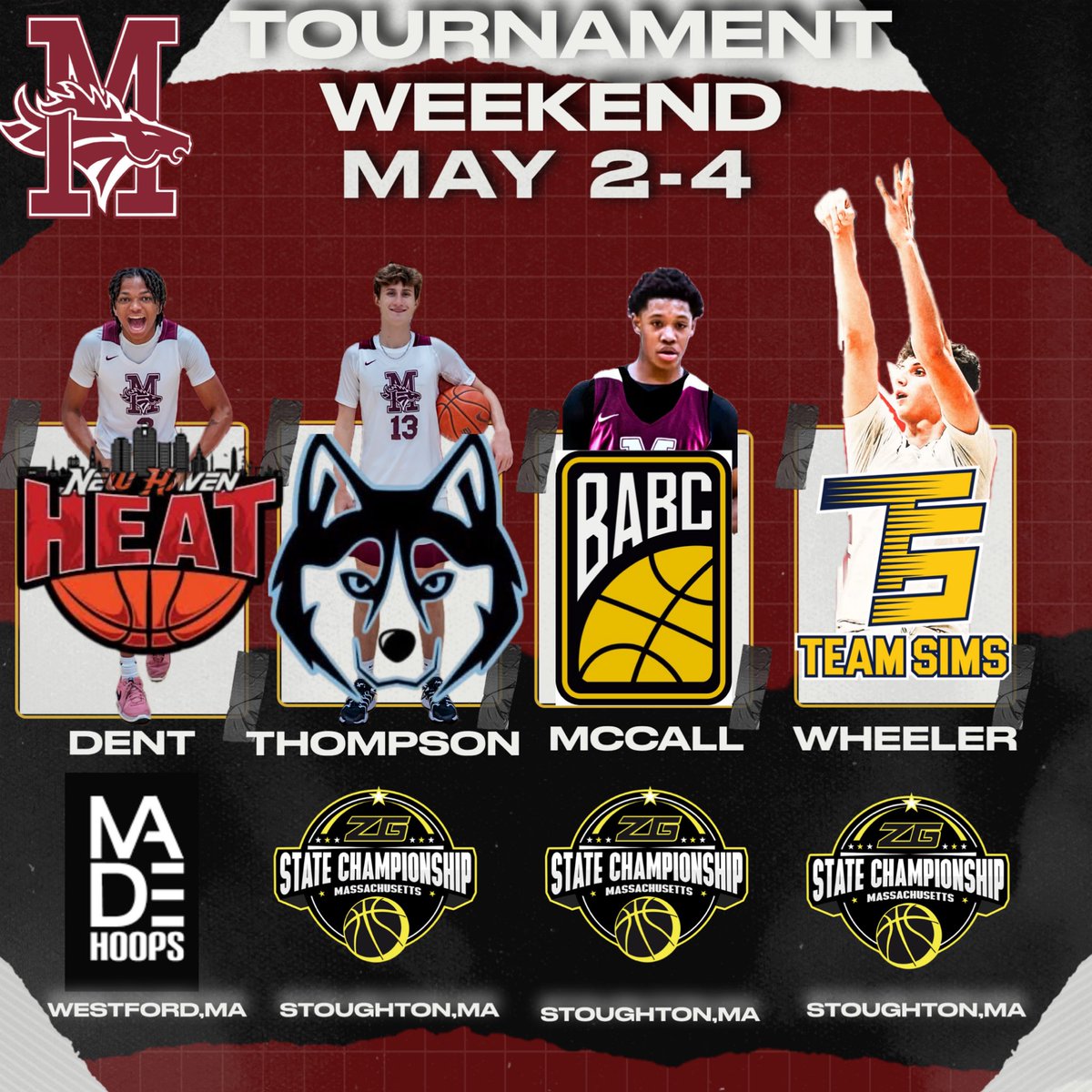 MacDuffie Basketball (@macduffiehoops) on Twitter photo Check out the Mustangs this weekend!
<a href="/johnnyakotbol/">Johnny Akot Bol</a>
<a href="/JacksonLockett3/">Jackson Lockett</a>
<a href="/keydaguard/">Keyshon Joyner</a>
<a href="/sagethehooper/">Sage Kennedy</a>
<a href="/juliandentjr/">Julian Dent jr</a>
<a href="/st66789/">Sam Thompson</a>
Xavier McCall 29'
<a href="/Daniel_Wheeler0/">Daniel Wheeler</a>
#MacDuffieHoops #Family Check out the Mustangs this weekend!
<a href="/johnnyakotbol/">Johnny Akot Bol</a>
<a href="/JacksonLockett3/">Jackson Lockett</a>
<a href="/keydaguard/">Keyshon Joyner</a>
<a href="/sagethehooper/">Sage Kennedy</a>
<a href="/juliandentjr/">Julian Dent jr</a>
<a href="/st66789/">Sam Thompson</a>
Xavier McCall 29'
<a href="/Daniel_Wheeler0/">Daniel Wheeler</a>
#MacDuffieHoops #Family