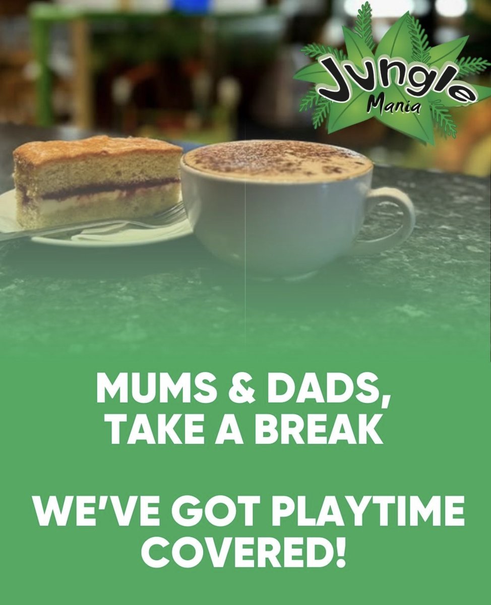 Play, climb, slide… Let your little ones burn off some of their energy, while you sit back and relax, at Jungle Mania Bristol. ✨

Book your play session now 👉 jungle-mania.co.uk

#JungleMania #GalleriesBristol