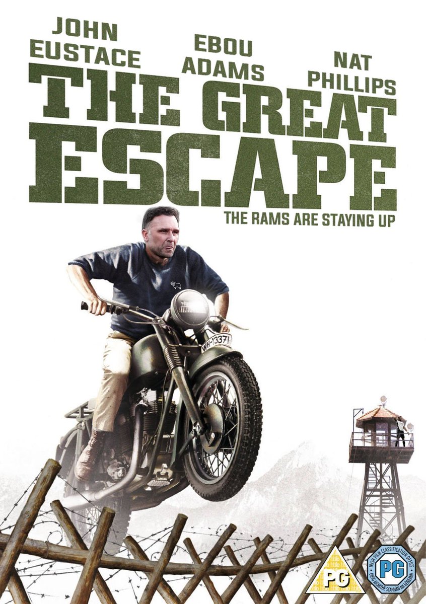 JakeBarker1212's tweet photo. The Great Escape is confirmed!

From 7 points adrift and bottom of the league with 11 games to go, to safety on the final day!

The Rams will play in the Championship again next season! 🐏 #DCFC https://t.co/iwS2WM7ezh