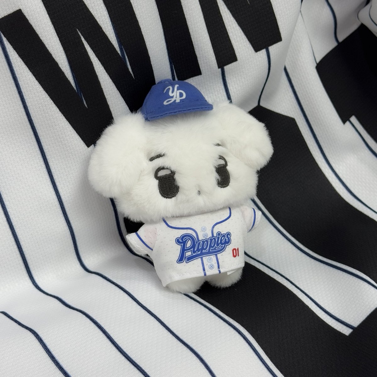 양산 퍼피즈 10cm 인형 유니폼입니다⚾️

유니폼+모자 구성이며 삼직이 사이즈 기준으로 제작되었지만 8cm인 직직2, 여우 직직이도 착용 가능합니다!