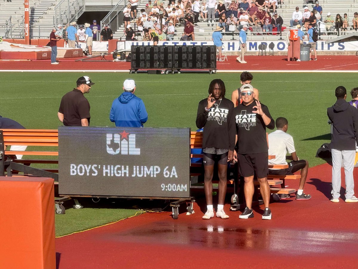 Sotomayor Track & Field (@soto_tf) on Twitter photo It’s STATE MEET DAY for <a href="/Mikeyinweh7/">Mikey Inweh🇳🇬</a>!! Last time to compete as a Wildcat! LETS GO 😤👏🏼🐾🏅<a href="/NISDSotomayor/">Sotomayor High School</a> <a href="/WildcatsDen_SA/">Sotomayor Wildcats Den</a> <a href="/CoachSanchezSHS/">Mauricio I Sanchez</a> It’s STATE MEET DAY for <a href="/Mikeyinweh7/">Mikey Inweh🇳🇬</a>!! Last time to compete as a Wildcat! LETS GO 😤👏🏼🐾🏅<a href="/NISDSotomayor/">Sotomayor High School</a> <a href="/WildcatsDen_SA/">Sotomayor Wildcats Den</a> <a href="/CoachSanchezSHS/">Mauricio I Sanchez</a>