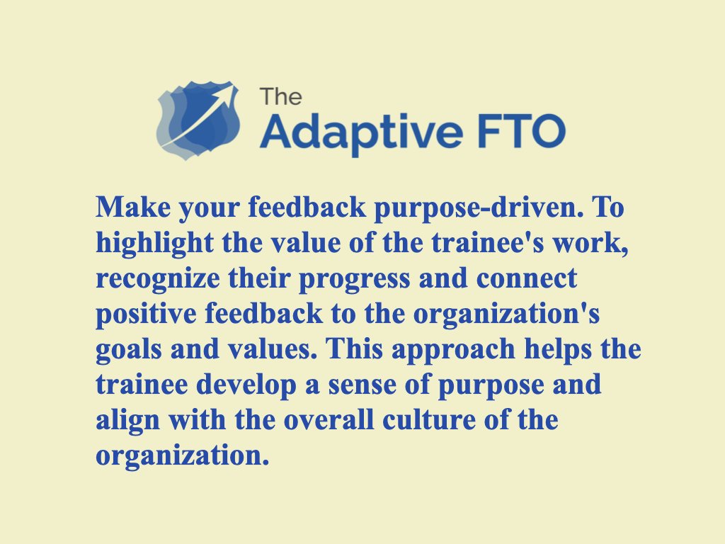 TheAdaptiveFTO's tweet image. #fto #policetraining #lawenforcementtraining #feedback #goals #values