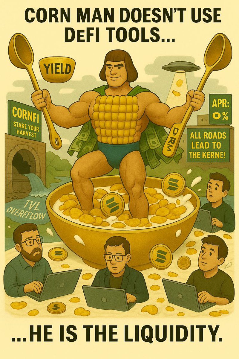 CornManOnSol's tweet photo. be like corn man https://t.co/BSxGp4JLp1