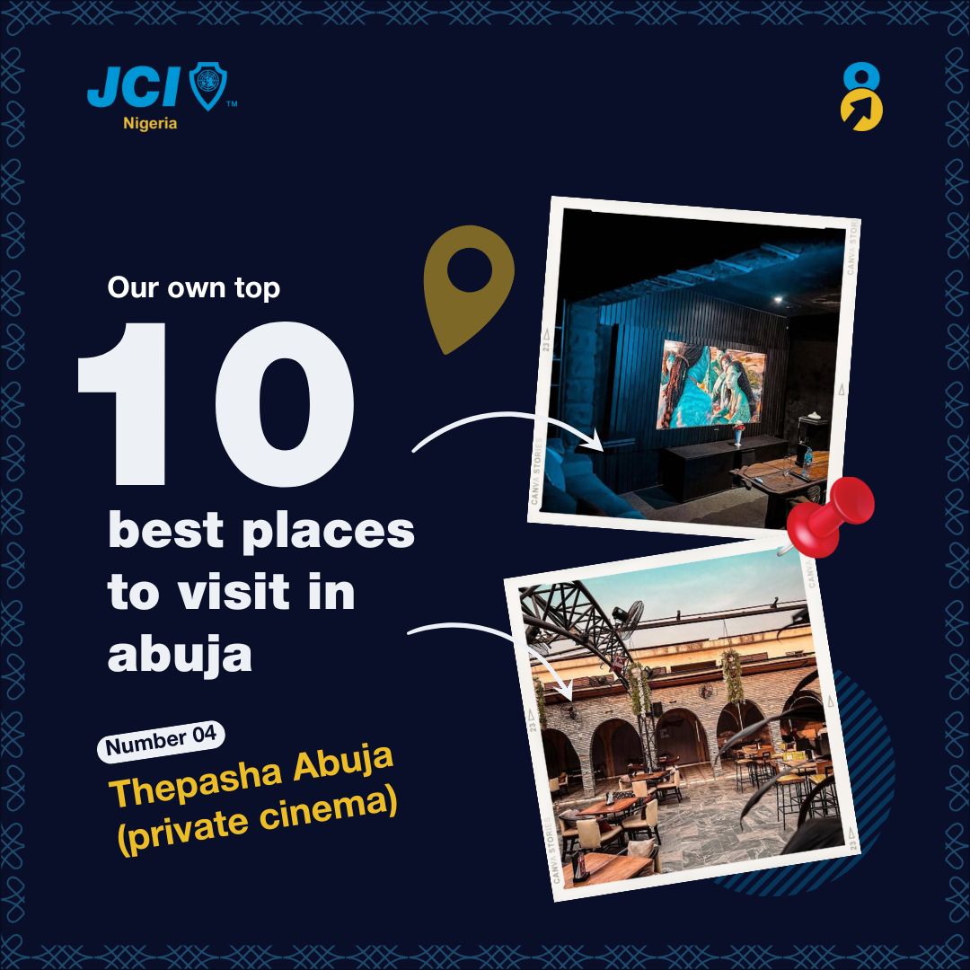 jcinnorth's tweet photo. Today on our Top 10 Places to Visit in Abuja, we're counting down from number 6 to number 1! (P.S. If you missed numbers 10 to 7, check out our previous post!)

From a thrilling bowling alley experience to kayaking with Amazon Kayak, a cozy private cinema, a lively archery club, https://t.co/iGRCwhq3FC