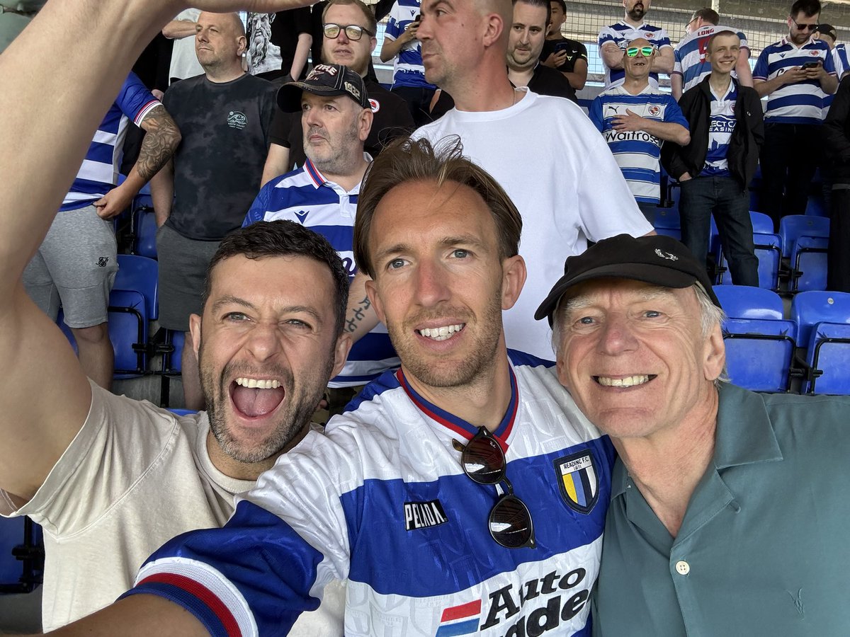 Place is bouncing. We’ve got our Reading back 🙌🙌🙌 #readingfc