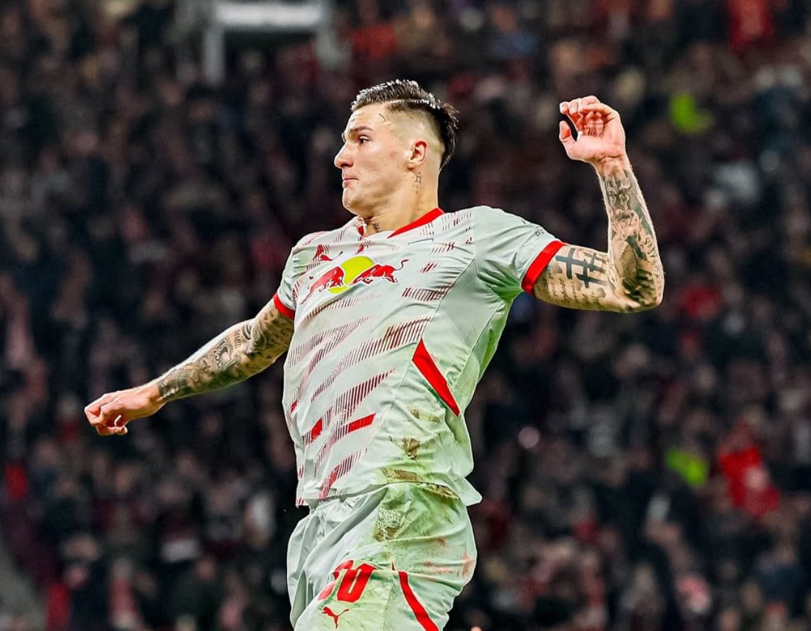 🔴⚪️🤖 21th goal for Benjamin Šeško despite a difficult season for RB Leipzig with managerial change…

…always delivering, once again today vs Bayern.