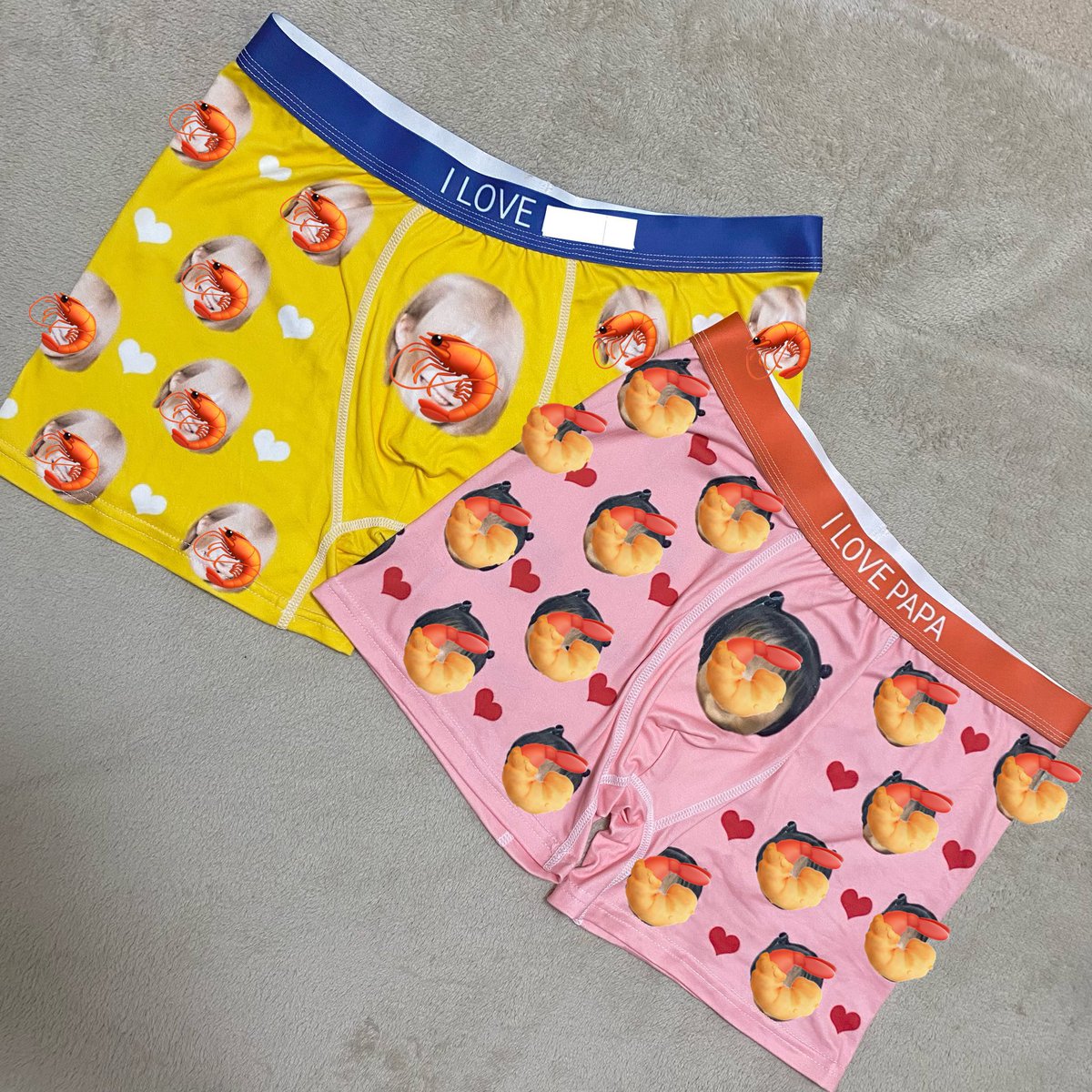 そろそろ旦那さんへの父の日を考えてるみんなへ

子の顔柄パンツオススメですよ🩲
