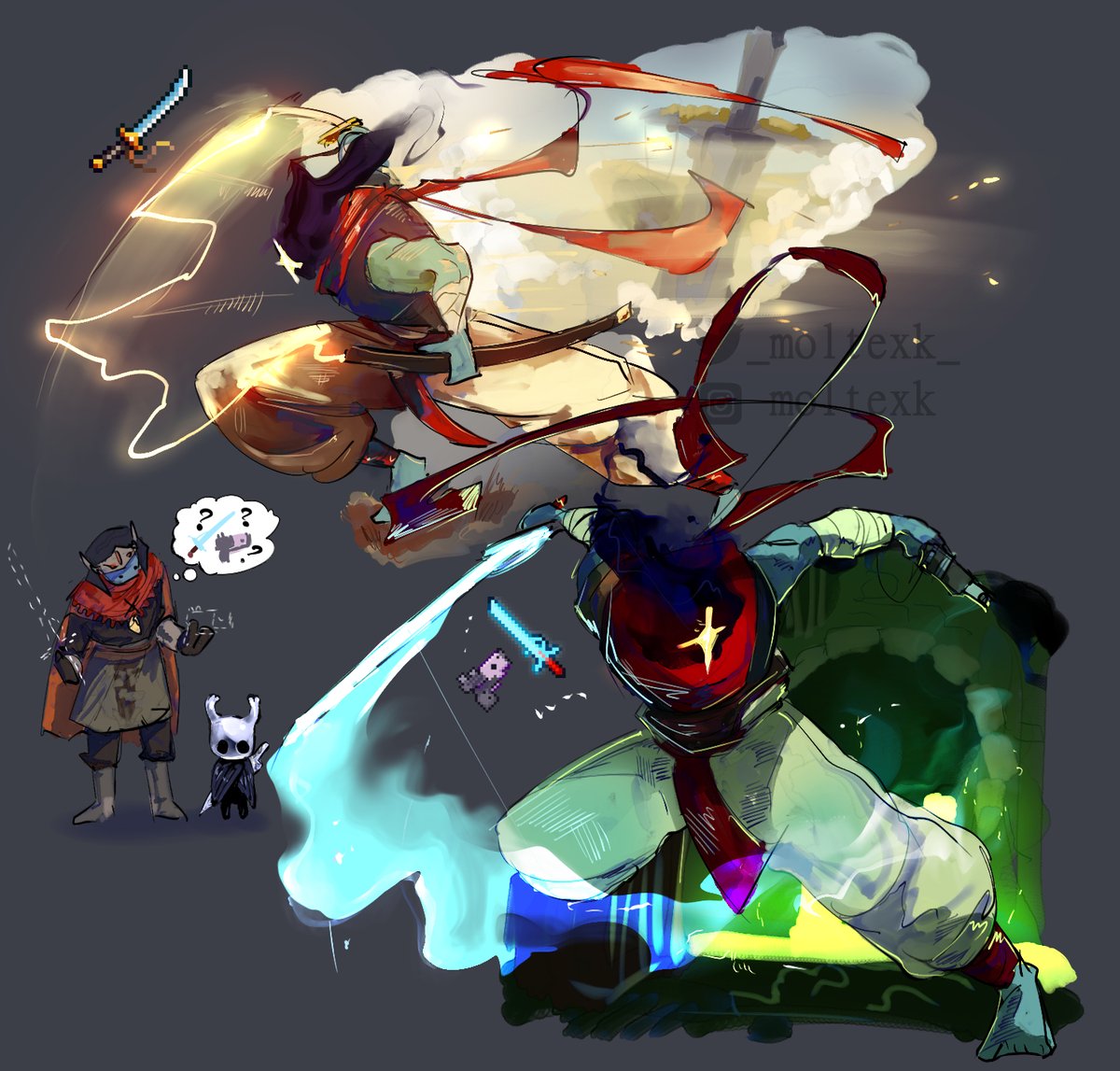 _Moltexk_'s tweet image. some more weapons!
#deadcells #fanart #artwork #INDIECROSS #INDIECROSSEP2 #indiecross2