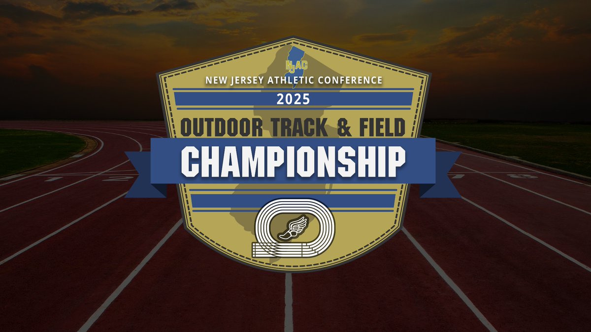 NJAC Sports (@njacsports) on Twitter photo MEET DAY!🏅
NJAC Outdoor Track & Field Championships start today at TCNJ!
Live Video: boxcast.tv/view/njac-trac…
Live Results: results.leonetiming.com/?mid=7859
<a href="/KeanAthletics/">Kean Athletics</a> <a href="/msuredhawks/">Montclair State Athletics</a> <a href="/NJCUAthletics/">NJCUGothicKnights</a> <a href="/RCNJAthletics/">RCNJ Athletics</a> <a href="/RowanAthletics/">Rowan Athletics</a> <a href="/RUC_Raptors/">Rutgers-Camden Athletics & Recreational Services</a> <a href="/ScarletRaiders/">Scarlet Raiders</a> <a href="/tcnjlions/">TCNJ Athletics</a> <a href="/D3GloryDays/">D3 Glory Days</a> MEET DAY!🏅
NJAC Outdoor Track & Field Championships start today at TCNJ!
Live Video: boxcast.tv/view/njac-trac…
Live Results: results.leonetiming.com/?mid=7859
<a href="/KeanAthletics/">Kean Athletics</a> <a href="/msuredhawks/">Montclair State Athletics</a> <a href="/NJCUAthletics/">NJCUGothicKnights</a> <a href="/RCNJAthletics/">RCNJ Athletics</a> <a href="/RowanAthletics/">Rowan Athletics</a> <a href="/RUC_Raptors/">Rutgers-Camden Athletics & Recreational Services</a> <a href="/ScarletRaiders/">Scarlet Raiders</a> <a href="/tcnjlions/">TCNJ Athletics</a> <a href="/D3GloryDays/">D3 Glory Days</a>