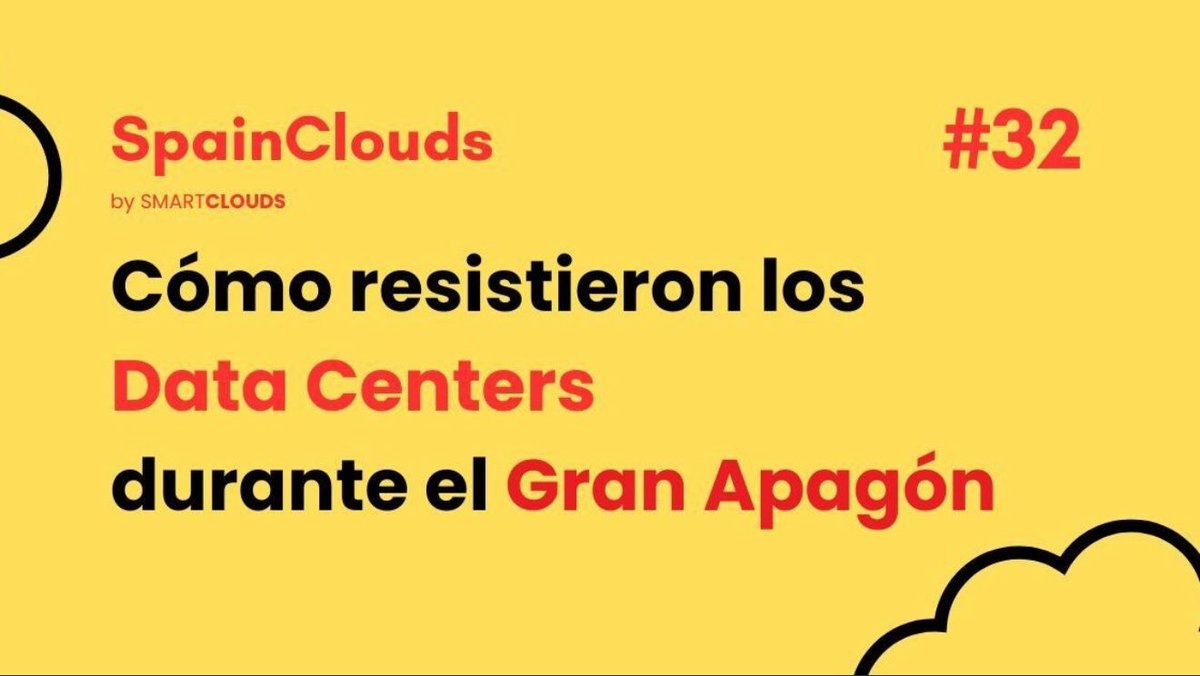 ¿Están preparados tus sistemas para una crisis energética?
En la nueva edición del boletín de SpainClouds, exploramos cómo los data centers en España enfrentaron el Gran Apagón que cortó 15 GW de electricidad.

newsletter.spainclouds.com/subscribe