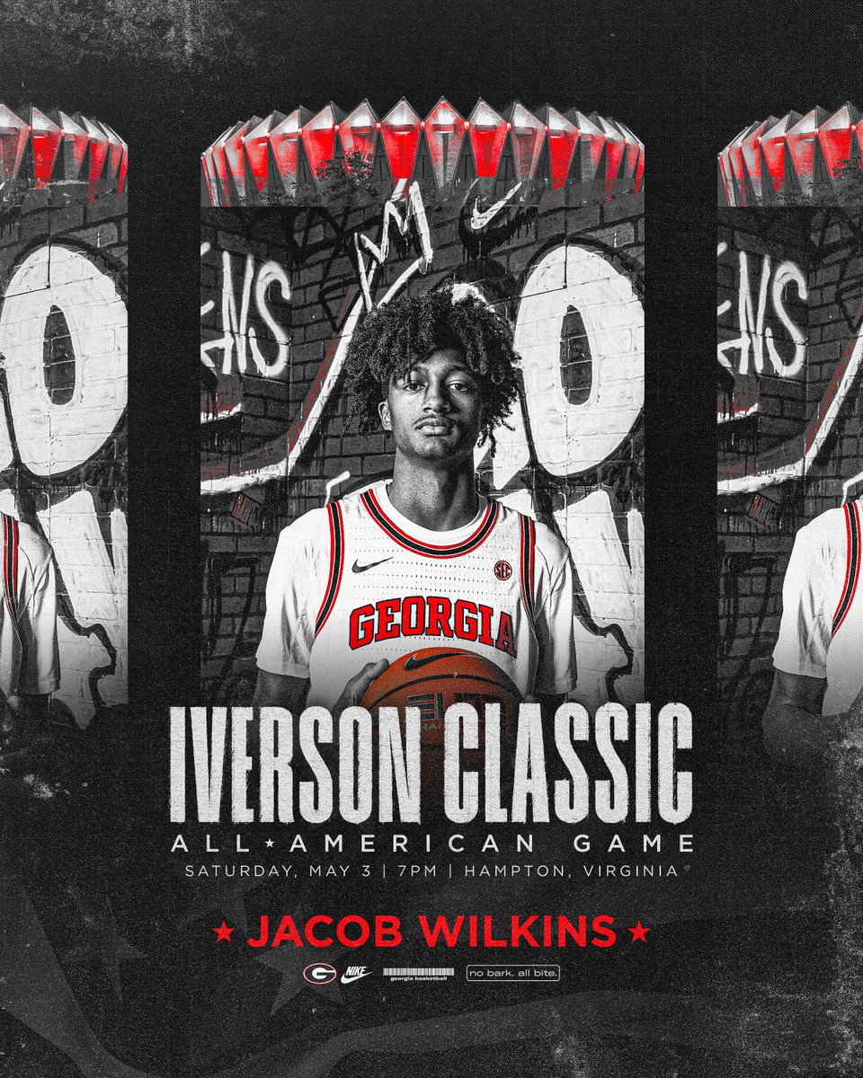 Georgia Basketball (@ugabasketball) on Twitter photo Best of luck to our Dawg <a href="/iamjacobwilkins/">jacob wilkins</a> at the Iverson Classic All-American game tonight❗️
#GoDawgs Best of luck to our Dawg <a href="/iamjacobwilkins/">jacob wilkins</a> at the Iverson Classic All-American game tonight❗️
#GoDawgs