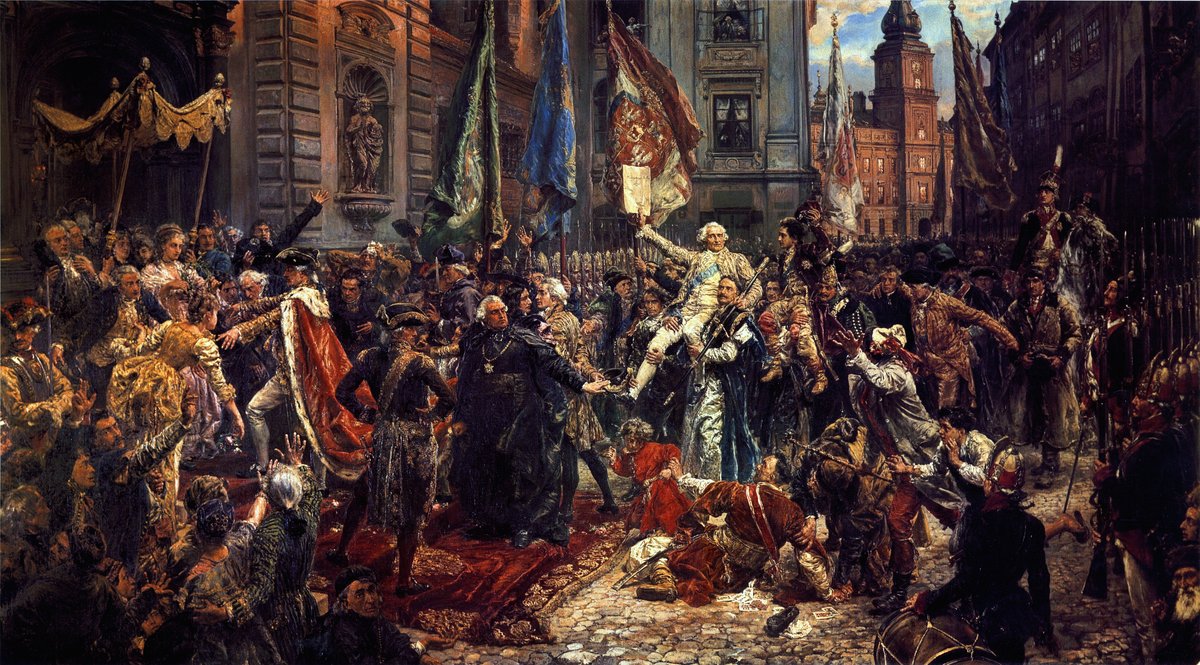 JanSadkiewicz's tweet photo. Trzeciego maja – powiedział jeden z polityków – czcimy historyczne 𝐩𝐨𝐬𝐭𝐚𝐧𝐨𝐰𝐢𝐞𝐧𝐢𝐞, ż𝐞 𝐜𝐡𝐜𝐞𝐦𝐲 𝐛𝐲ć nowoczesnym, silnym państwem. Bardzo trafnie. https://t.co/J29M6O0e4y