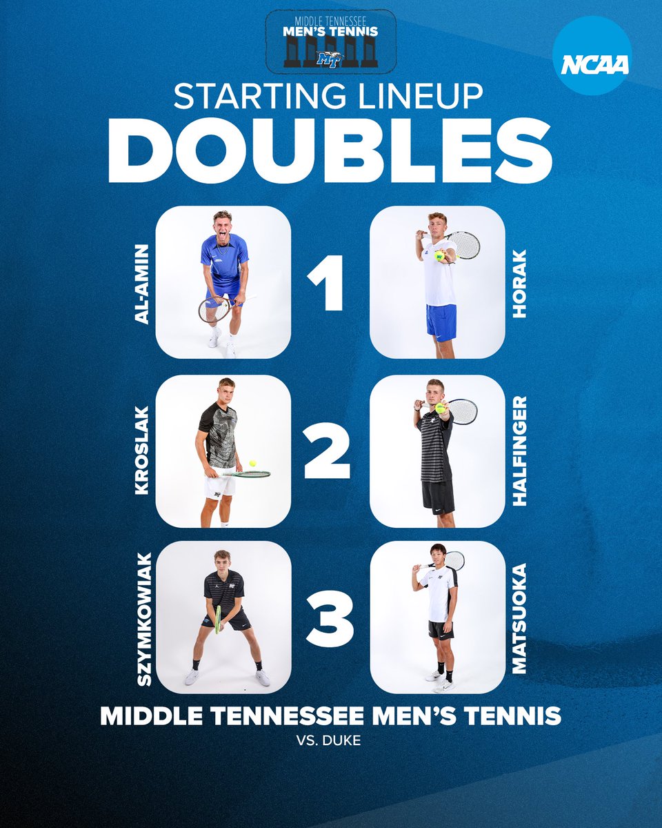 Let’s get this party started 🕺

📺 goblueraiders.co/Watch-NCAA
📊 goblueraiders.co/MTEN-Stats

#BLUEnited | #WEUNITE16