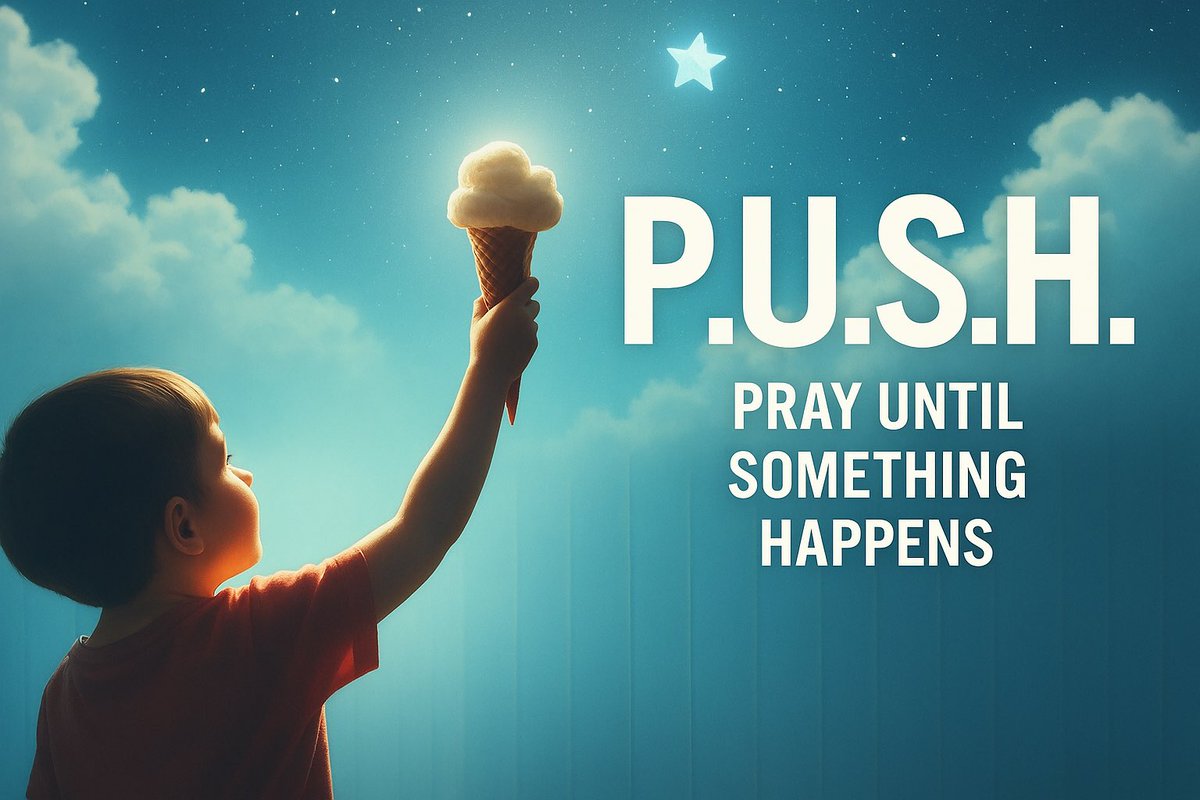 sandropiccionic's tweet photo. P.U.S.H. = Pray Until Something Happens
In a world full of doubt, I choose to believe.
In love. In purpose. In miracles.
One scoop at a time, I keep praying, dreaming… pushing.
#Faith #Hope #StJude #PUSH #PiccionisAstronautIceCream https://t.co/MEWqRLg3Ze