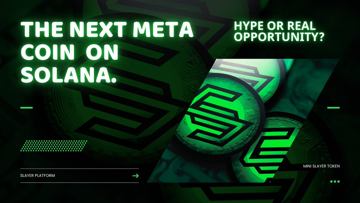 🚀 Exciting push to bring a service product version of Mini Slayer to Solana! 🌟 

A game-changer for the Liftoff.Monster launch pad, expanding possibilities for builders and innovators. 

Stay tuned for updates! 

#Solana #MiniSlayer #LiftoffMonster