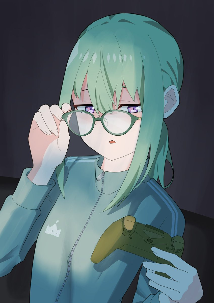 0mochi6all's tweet photo. #prsk_FA 

徹夜でゲームする寧々ちゃん https://t.co/2DoAeDvsRZ